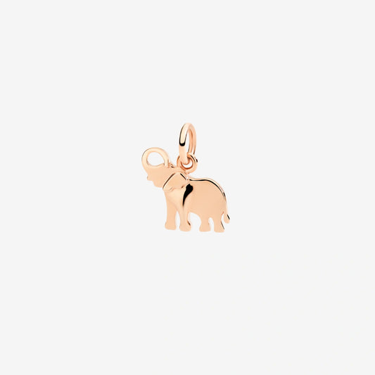 DoDo - Ciondolo elefante oro rosa