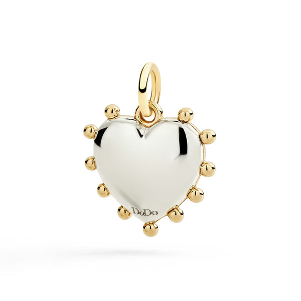 DoDo - Ciondolo Cuore con malachite