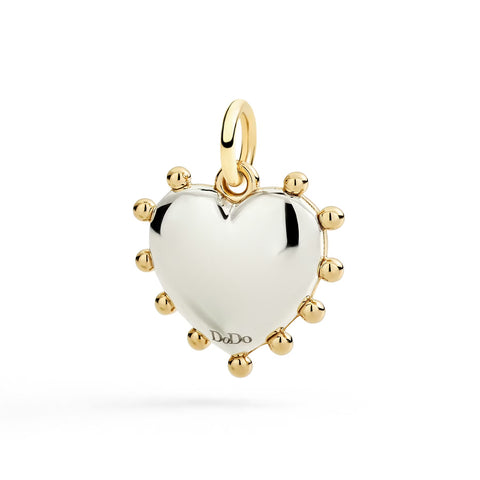 DoDo - Ciondolo Cuore con malachite