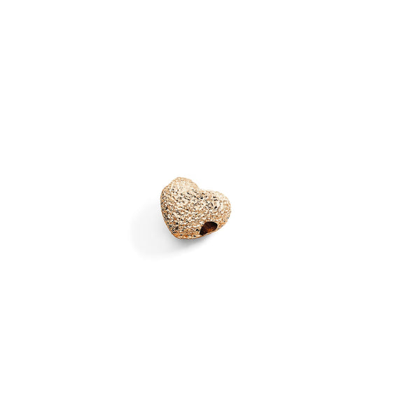 DoDo - Componente cuore oro rosa diamantato