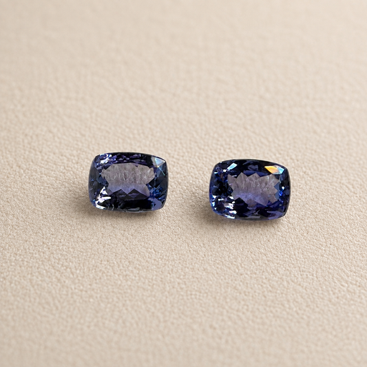 Tanzanite - Coppia di Tanzanite - 2.90 ct