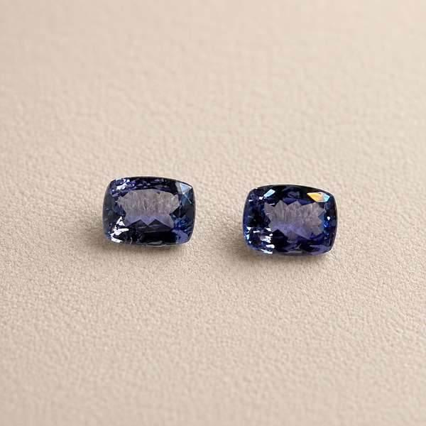 Tanzanite - Coppia di Tanzanite - 2.90 ct