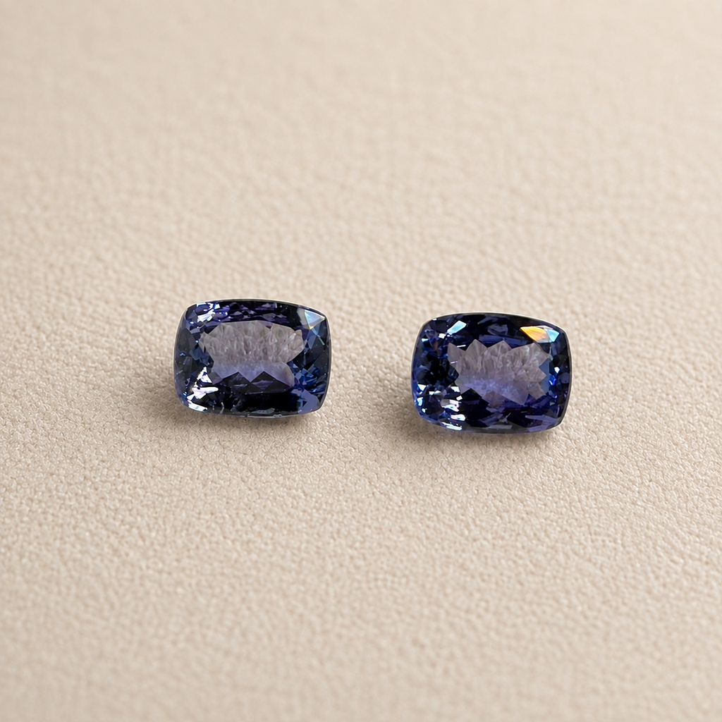 Tanzanite - Coppia di Tanzanite - 2.90 ct