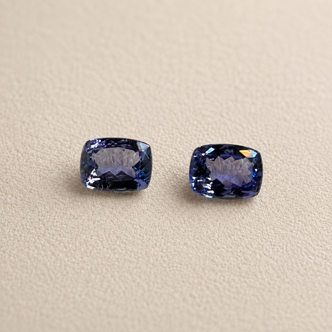 Tanzanite - Coppia di Tanzanite - 2.90 ct