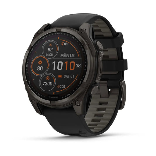 Garmin - Fēnix® 8 - 47 mm, Solar, Sapphire