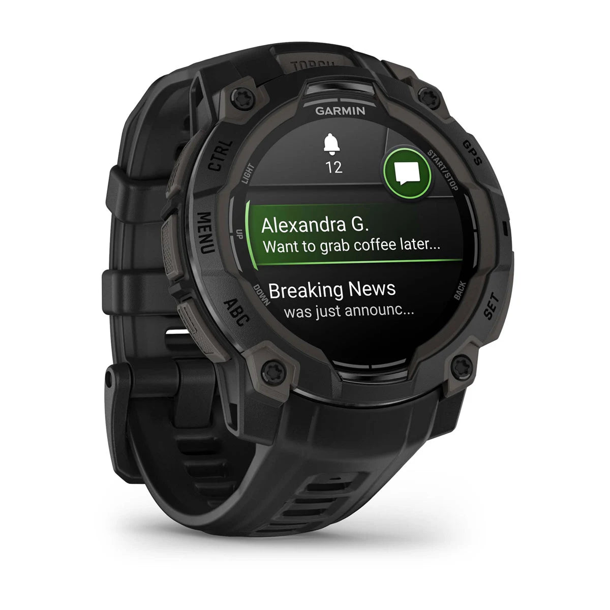 Garmin - Orologio Instinct 3 – 45 mm, AMOLED