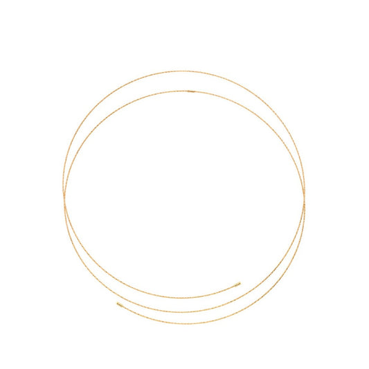 Magic Wire - Collana Angel 2 file in oro giallo