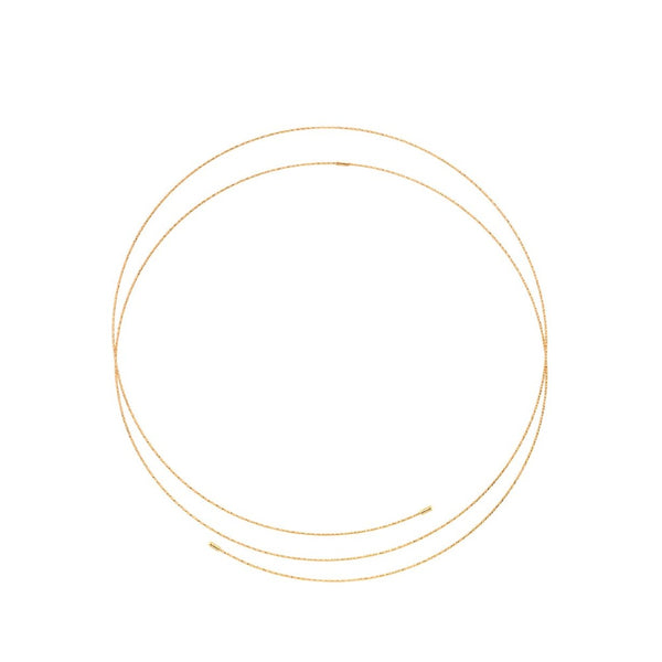 Magic Wire - Collana Angel 2 file in oro giallo