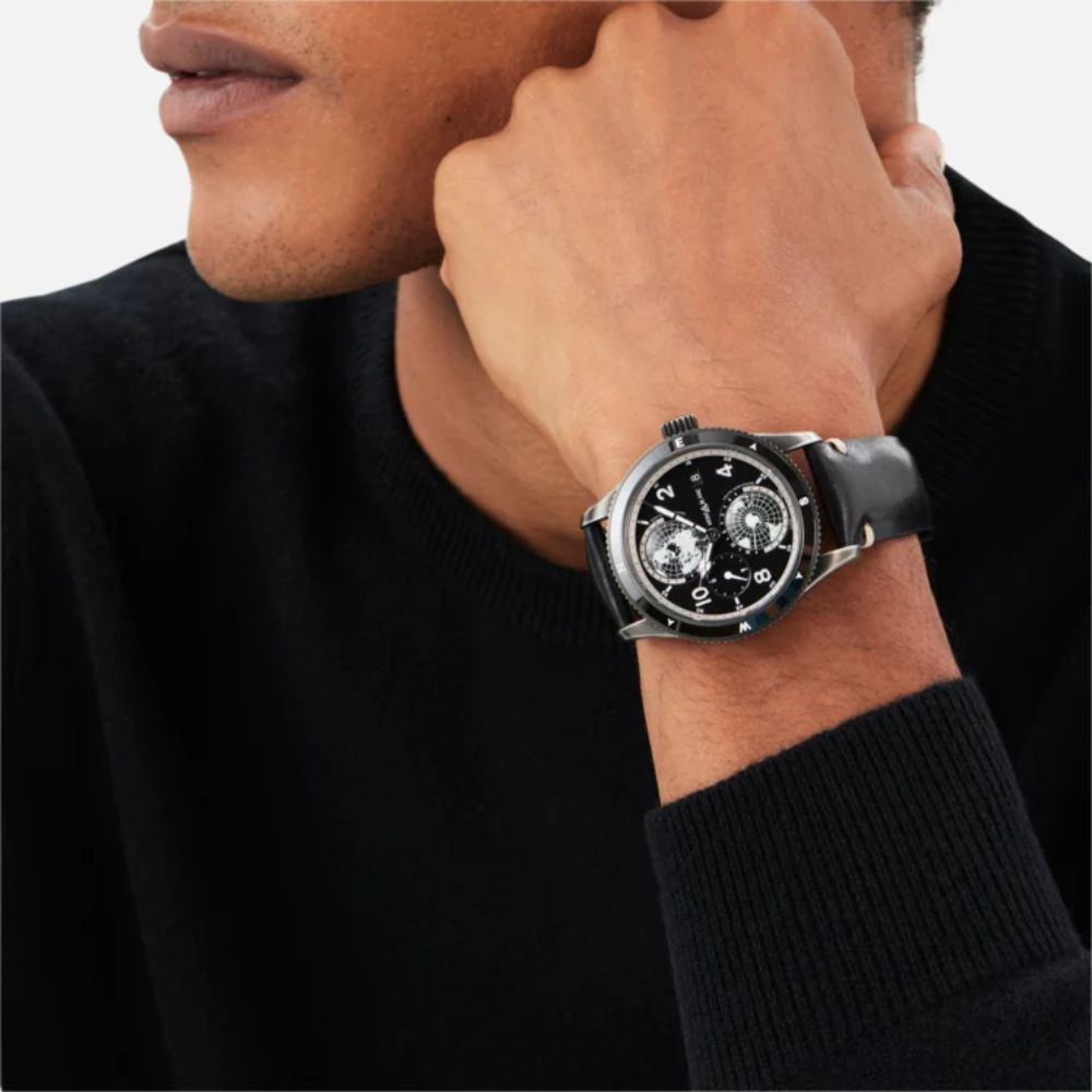 Montblanc Orologio 1858 Geosphere Ultrablack Edizione Limitata - 858 ESEMPLARI