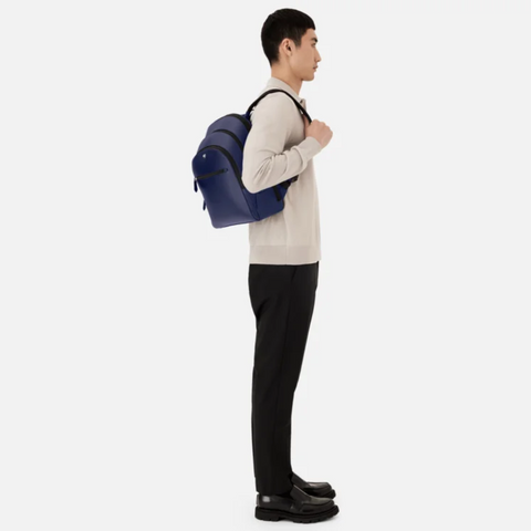 Montblanc - Zaino Medio con 3 scomparti Sartorial Ink Blue