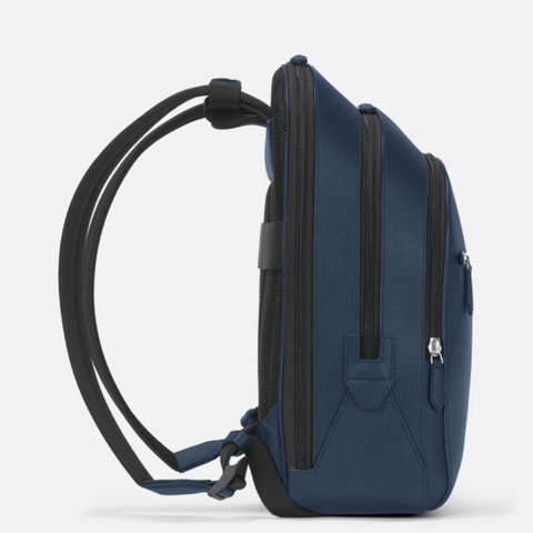 Montblanc - Zaino Medio con 3 scomparti Sartorial Ink Blue