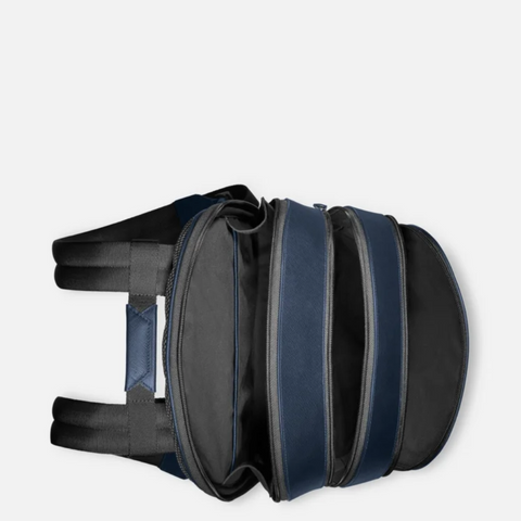 Montblanc - Zaino Medio con 3 scomparti Sartorial Ink Blue