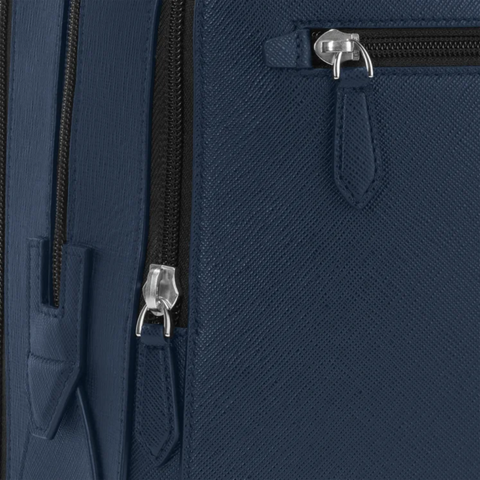 Montblanc - Zaino Medio con 3 scomparti Sartorial Ink Blue