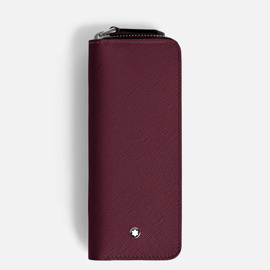 Montblanc - Astuccio per due strumenti da scrittura con cerniera Sartorial