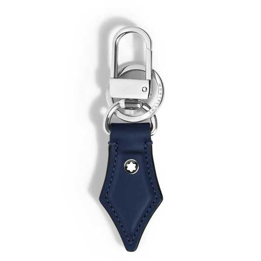 Montblanc - Portachiavi a Forma di Pennino in Pelle Meisterstuck