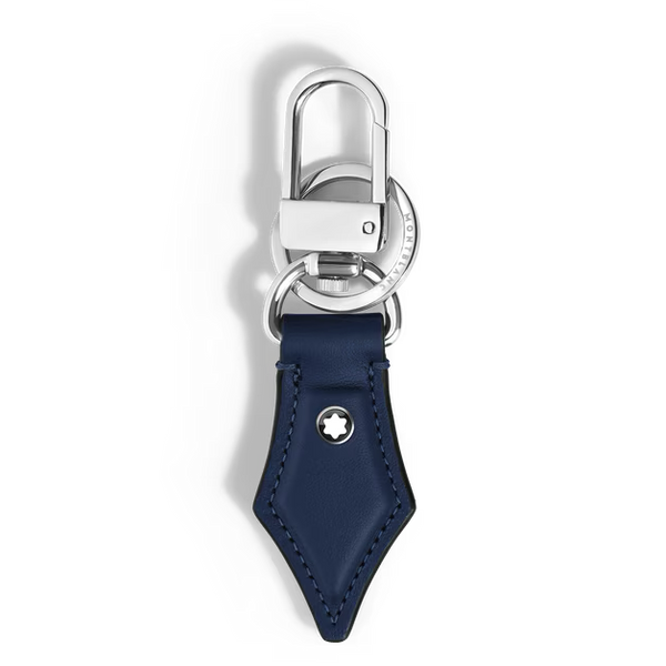 Montblanc - Portachiavi a Forma di Pennino in Pelle Meisterstuck
