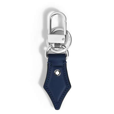 Montblanc - Portachiavi a Forma di Pennino in Pelle Meisterstuck