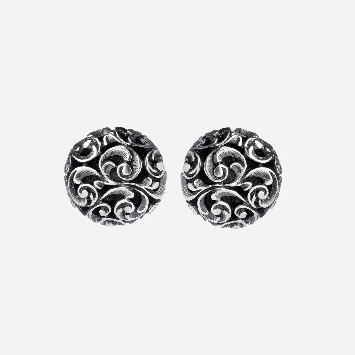 Maria e Luisa Jewels Orecchini bottone in argento