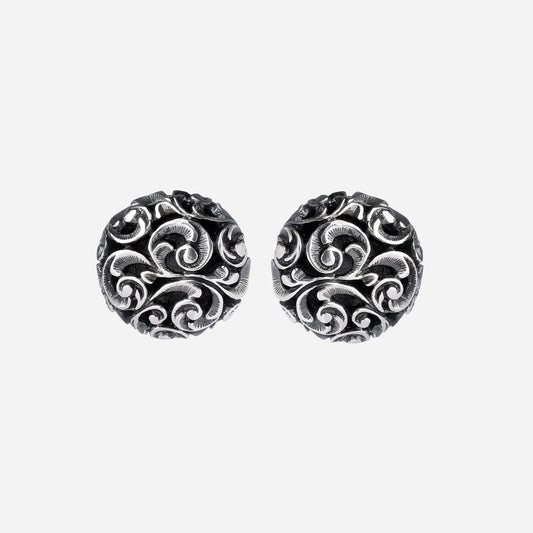 Maria e Luisa Jewels Orecchini bottone in argento