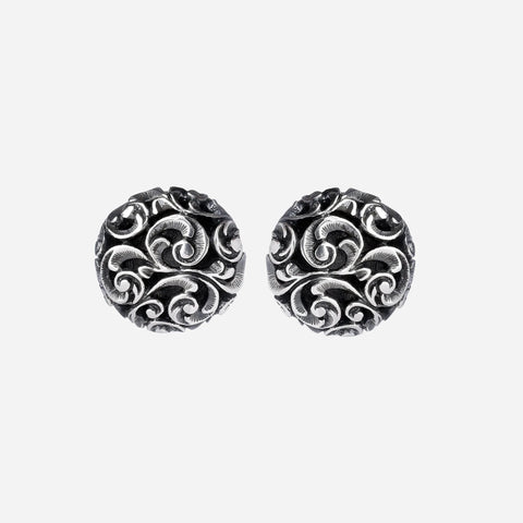 Maria e Luisa Jewels Orecchini bottone in argento