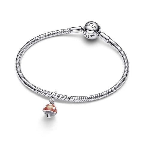 Pandora Charm a forma di fungo che si illumina al buio