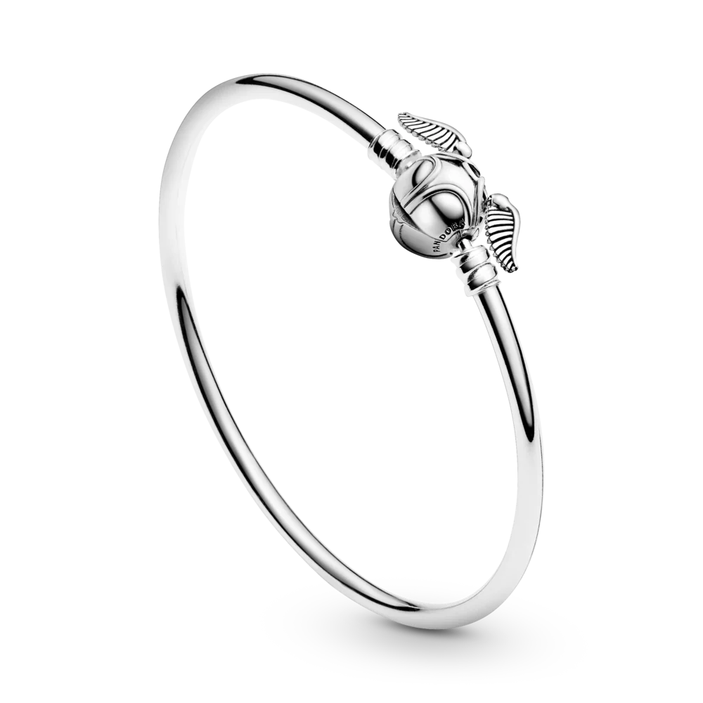 Pandora Bracciale Rigido Harry Potter Con Chiusura Boccino D'Oro