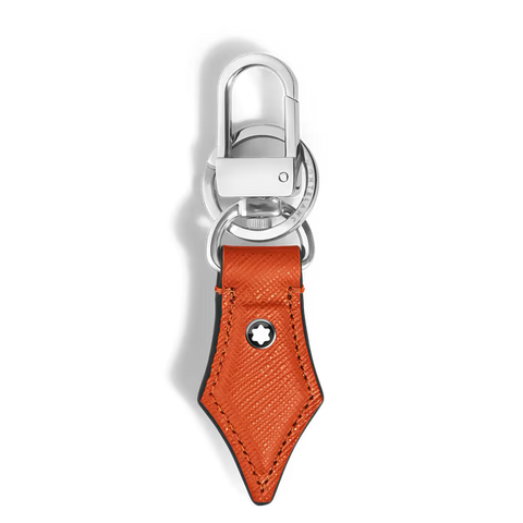 Montblanc - Portachiavi a Forma di Pennino in Pelle Sartorial