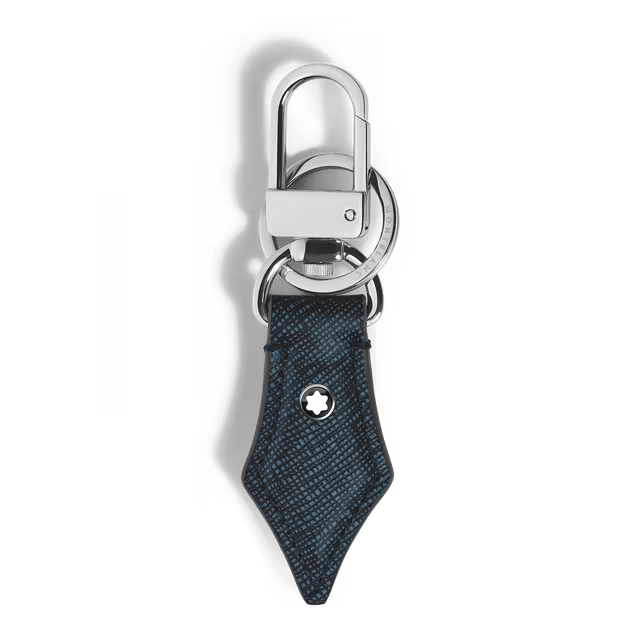 Montblanc - Portachiavi a Forma di Pennino in Pelle Sartorial