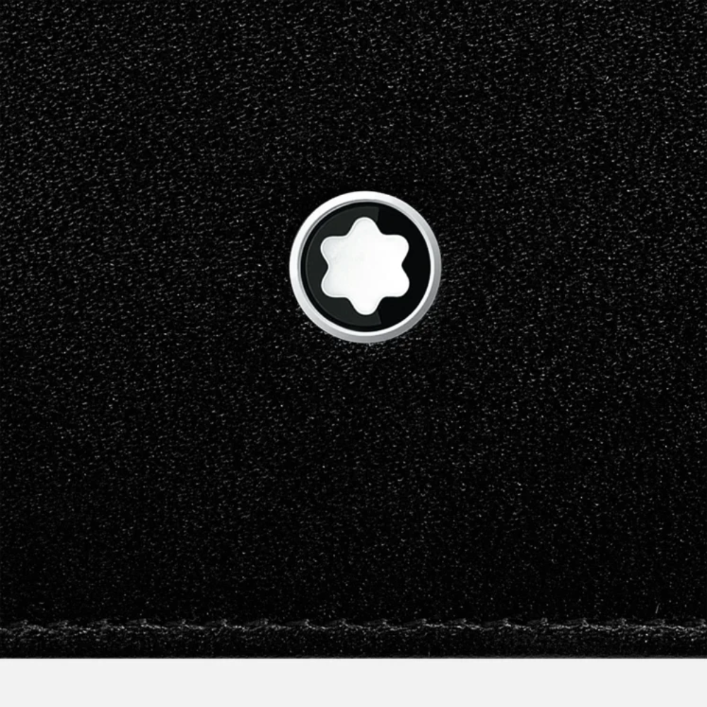 Montblanc - Portafoglio Meisterstück 6 scomparti con fermasoldi