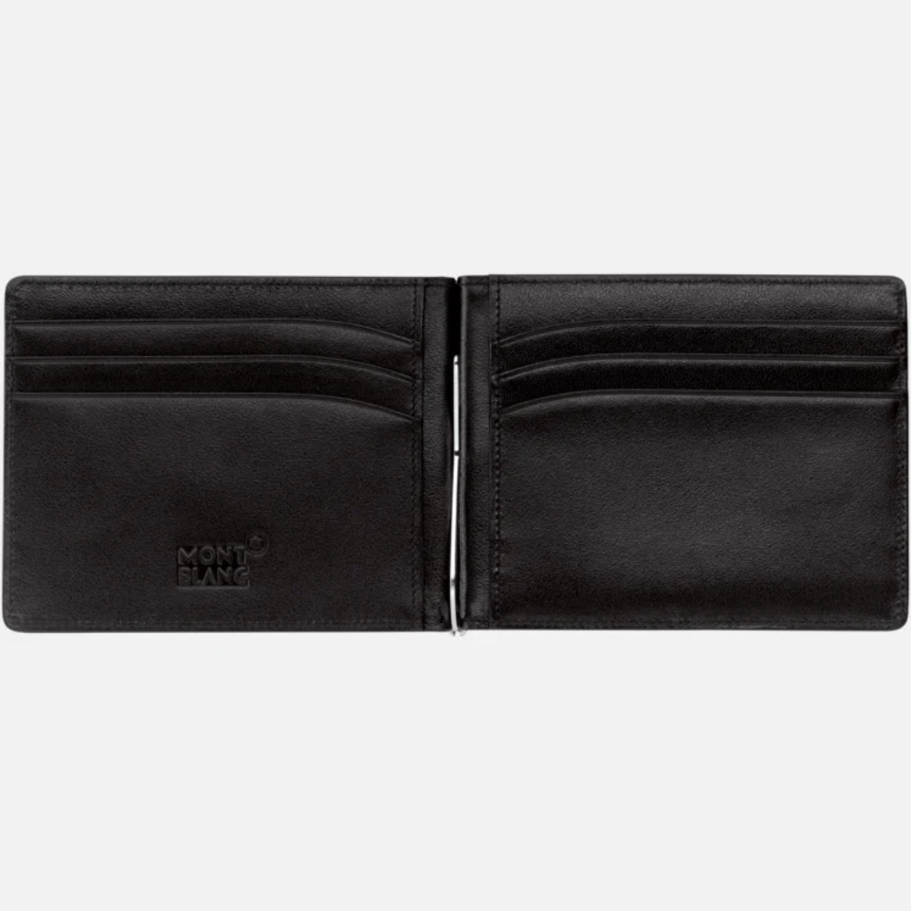 Montblanc - Portafoglio Meisterstück 6 scomparti con fermasoldi