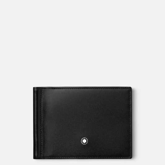 Montblanc - Portafoglio Meisterstück 6 scomparti con fermasoldi