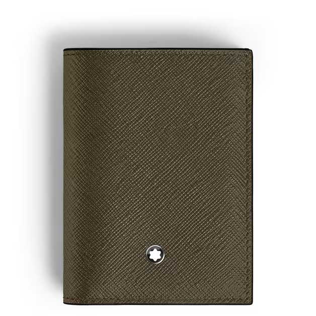Montblanc -  Portafoglio Mini 4 Tasche in Pelle Sartorial