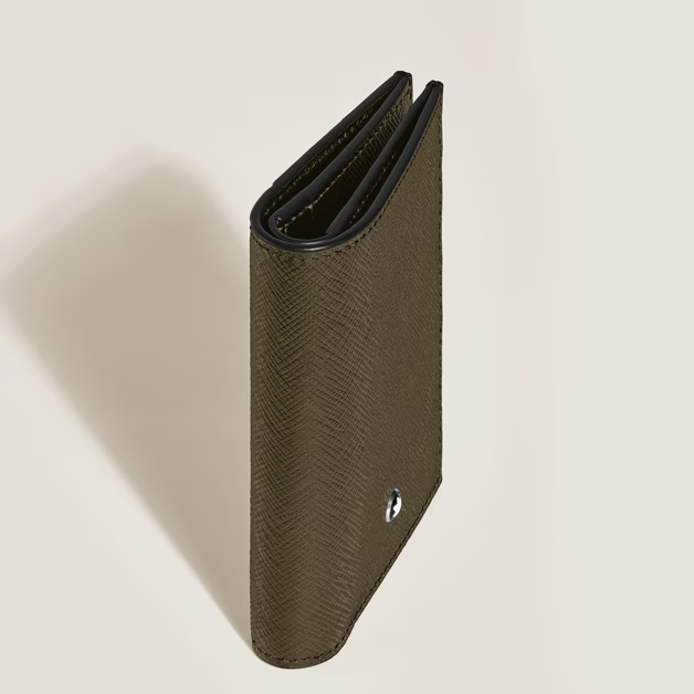 Montblanc -  Portafoglio Mini 4 Tasche in Pelle Sartorial
