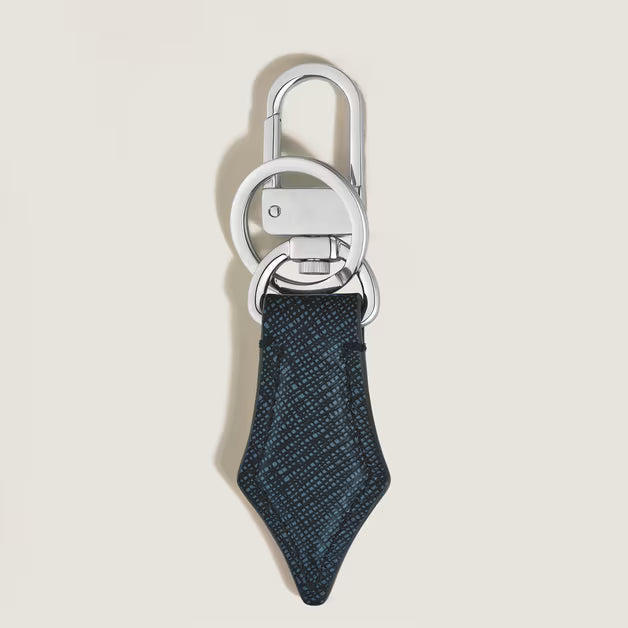 Montblanc - Portachiavi a Forma di Pennino in Pelle Sartorial