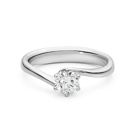 Recarlo anello Solitario Anniversary Contrariè (0,51)