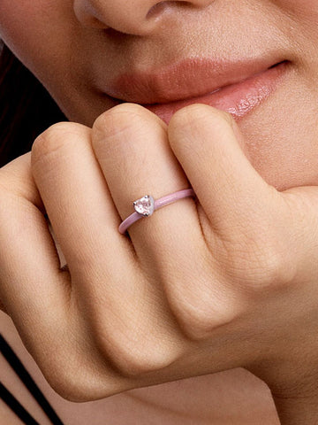 Pandora Anello Pink Chakra Heart