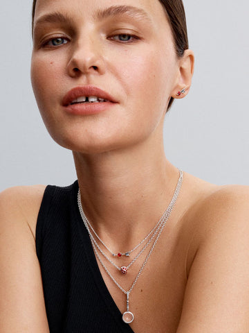 Pandora Clip Cuori Rossi