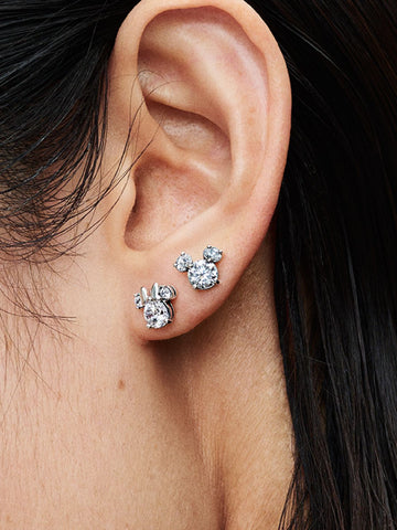 Pandora Disney, Orecchini Scintillanti Mickey Mouse e Minnie Mouse
