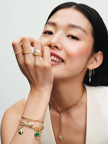 Pandora Bracciale Moments Regolabile Maglia Geometrica