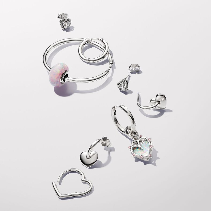Pandora Charm Pendente Cuore dell'Amicizia Opale