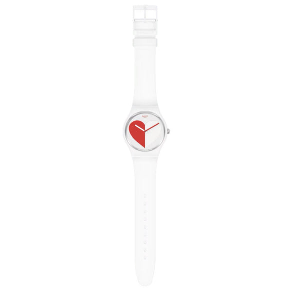 Swatch - Orologio HALF <3 RED