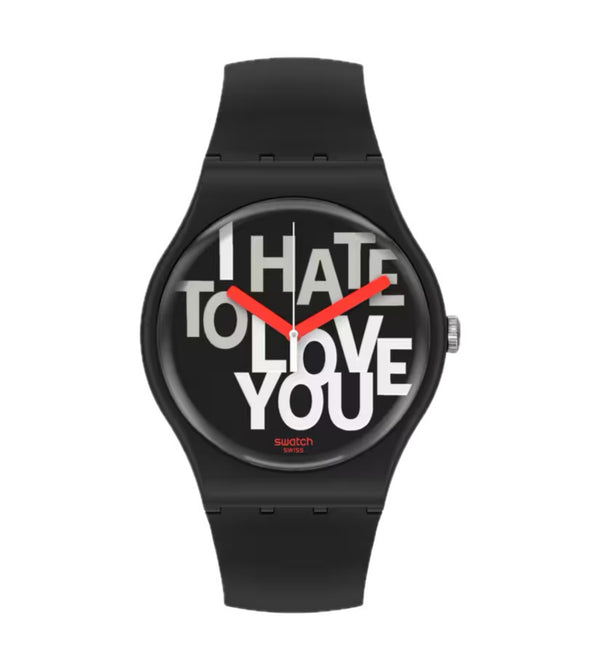 Swatch - Orologio HATE 2 LOVE