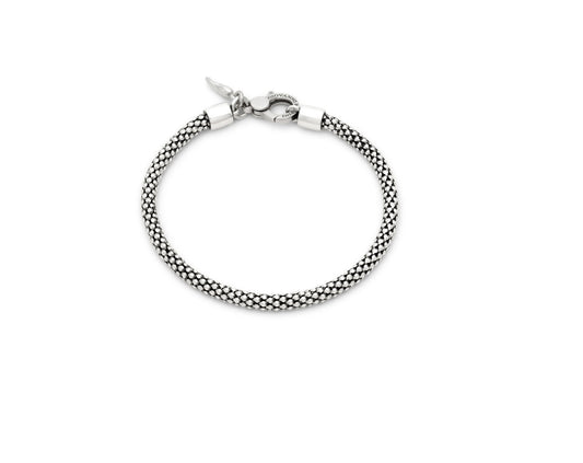 Raspini bracciale maglia popcorn