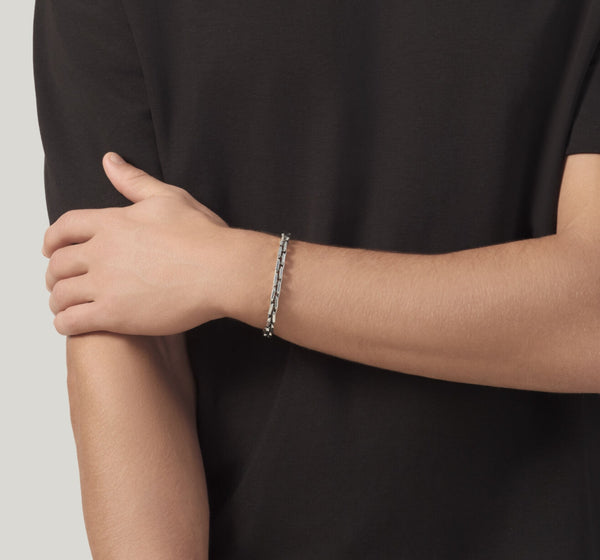 Raspini bracciale maglia ottagono