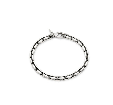 Raspini bracciale maglia ottagono