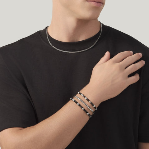 Raspini bracciale grumetta quadra