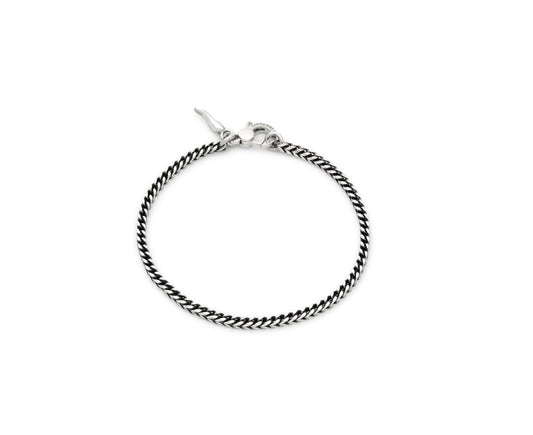 Raspini bracciale grumetta quadra piccola