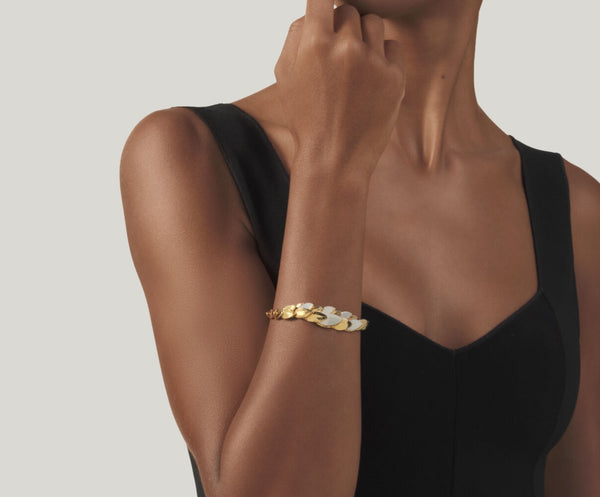 Giovanni Raspini bracciale skin madreperla