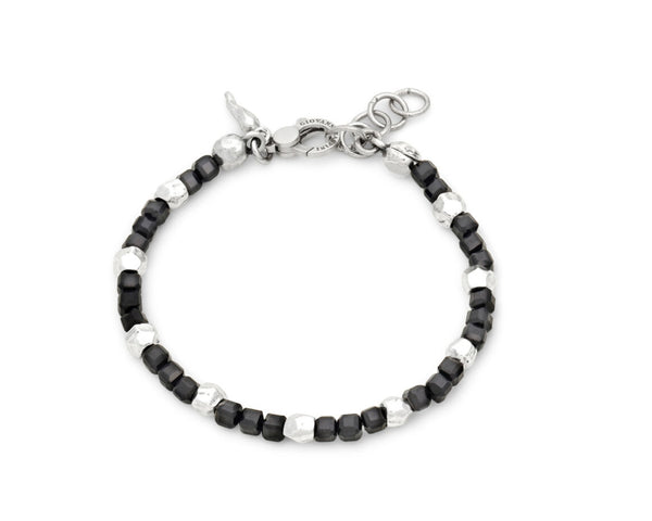 Giovanni Raspini Bracciale Spinello Nero Dadi