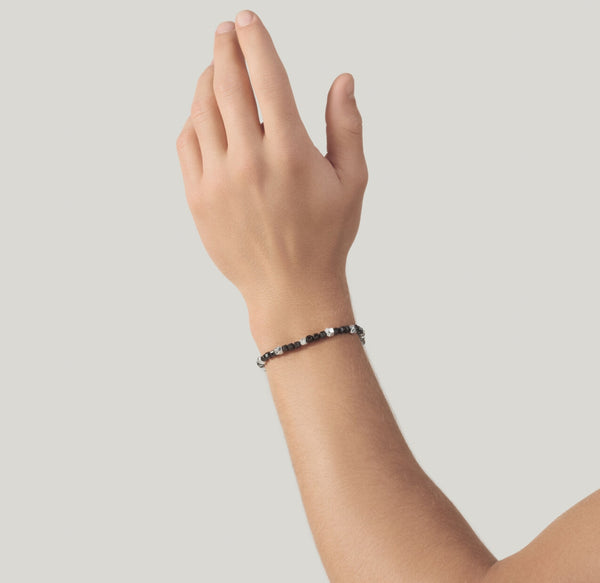 Giovanni Raspini Bracciale Spinello Nero Dadi